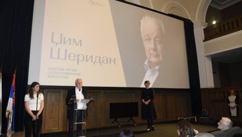 КУЛТНИ ИРСКИ СИНЕАСТА ЏИМ ШЕРИДАН ПРИМИО ЗЛАТНИ ПЕЧАТ ЈУГОСЛОВЕНСКЕ КИНОТЕКЕ: Србија увек радо прима уметнике КУЛТНИ ИРСКИ СИНЕАСТА ЏИМ ШЕРИДАН ПРИМИО ЗЛАТНИ ПЕЧАТ ЈУГОСЛОВЕНСКЕ КИНОТЕКЕ: Србија увек радо прима уметнике