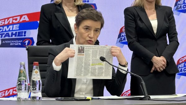 СРАМОТНО ПИСАЊЕ ЛИСТА ДАНАС: Брнабић - Колумниста данас има поштовање за нацисте, а СНС му се гади СРАМОТНО ПИСАЊЕ ЛИСТА ДАНАС: Брнабић - Колумниста данас има поштовање за нацисте, а СНС му се гади