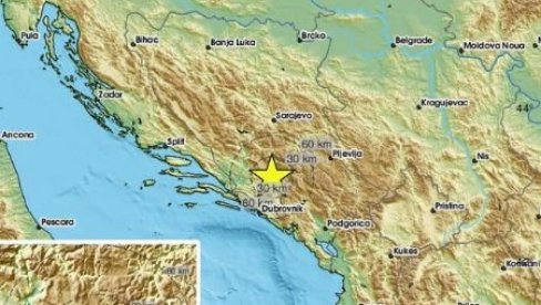 DRHTI TLO I U BOSNI I HERCEGOVINI: Nakon 5,7 stepeni Rihtera u Crnoj Gori, 14 novih potresa na Balkanu DRHTI TLO I U BOSNI I HERCEGOVINI: Nakon 5,7 stepeni Rihtera u Crnoj Gori, 14 novih potresa na Balkanu