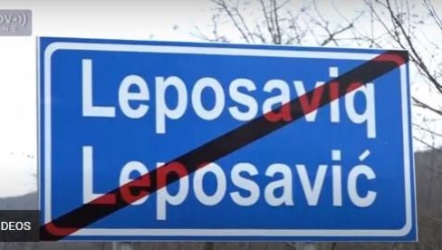 KURTI UDARIO NA ĆIRILICU: Nova akcija na severu KiM - Radnici uklanjaju ćirilične table, policija ih čuva (VIDEO) KURTI UDARIO NA ĆIRILICU: Nova akcija na severu KiM - Radnici uklanjaju ćirilične table, policija ih čuva (VIDEO)