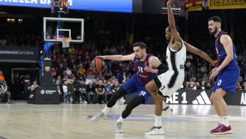 PARTIZAN OPET IZGUBIO U GOSTIMA: Barselona ubedljiva protiv crno-belih u Evroligi PARTIZAN OPET IZGUBIO U GOSTIMA: Barselona ubedljiva protiv crno-belih u Evroligi