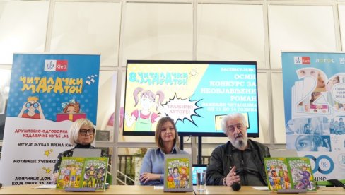 8. ČITALAČKI MARATON: Izdavačka kuća Klett raspisuje konkurs za neobjavljeni roman za mlade 8. ČITALAČKI MARATON: Izdavačka kuća Klett raspisuje konkurs za neobjavljeni roman za mlade