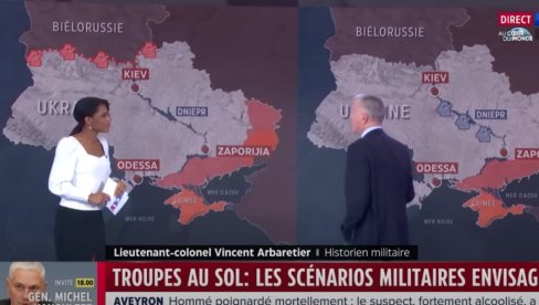 ПУКОВНИК ОТКРИО У ПРОГРАМУ УЖИВО: Ево где би француска војска била распоређена у Украјини