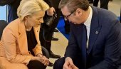 VUČIĆ SA URSULOM FON DER LAJEN: Važan razgovor i velika zahvalnost za podršku Srbiji VUČIĆ SA URSULOM FON DER LAJEN: Važan razgovor i velika zahvalnost za podršku Srbiji