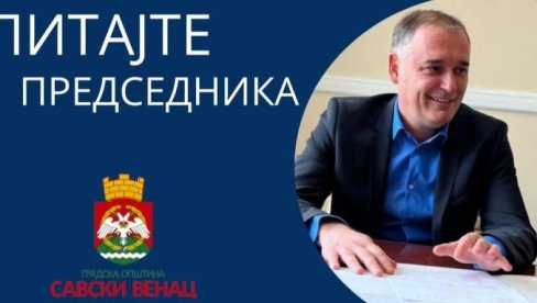 РАЗГОВОР СА ГРАЂАНИМА: Председник општине Савски венац у посети месним заједницама РАЗГОВОР СА ГРАЂАНИМА: Председник општине Савски венац у посети месним заједницама