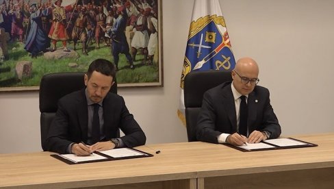 Potpisan Sporazum o saradnji Ministarstva odbrane sa Istorijskim institutom (VIDEO) Potpisan Sporazum o saradnji Ministarstva odbrane sa Istorijskim institutom (VIDEO)