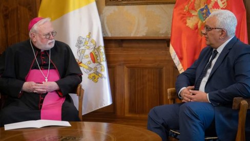 ISTORIJSKE VEZE CRNE GORE I SVETE STOLICE: Mandić sa monsinjorom Polom Ričardom Galagerom ISTORIJSKE VEZE CRNE GORE I SVETE STOLICE: Mandić sa monsinjorom Polom Ričardom Galagerom