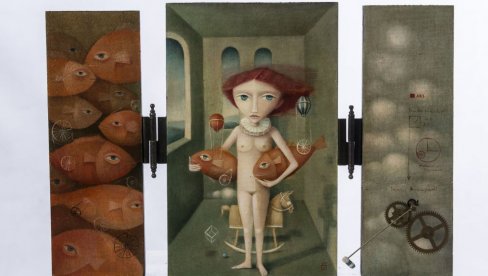 PARALELNA DIMENZIJA ŽIVOTA: Fantastika Snežane Petrović u Modernoj galerioji u Valjevu PARALELNA DIMENZIJA ŽIVOTA: Fantastika Snežane Petrović u Modernoj galerioji u Valjevu