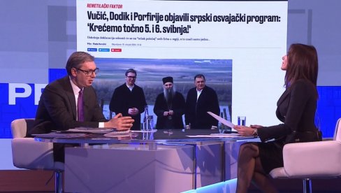 VUČIĆ O PISANJU HRVATSKIH MEDIJA: To je lupetanje, briga me šta će da kaže Kurti, ovaj ili onaj