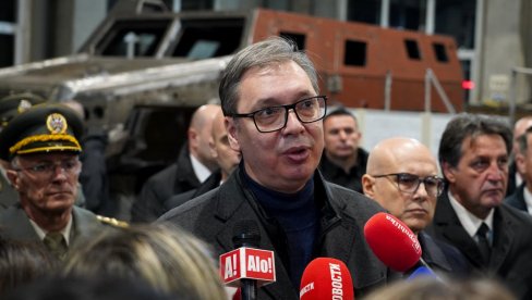 BEZ VOJSKE NEMA NI DRŽAVE Vučić: Uzdamo se u vojničku tradiciju, i u hrabrost naših mladih