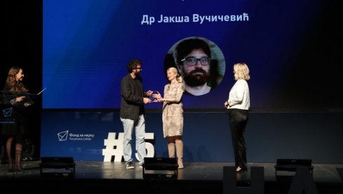 FOND ZA NAUKU Jakši Vučičeviću priznanje za izvrsnost u istraživanju FOND ZA NAUKU Jakši Vučičeviću priznanje za izvrsnost u istraživanju