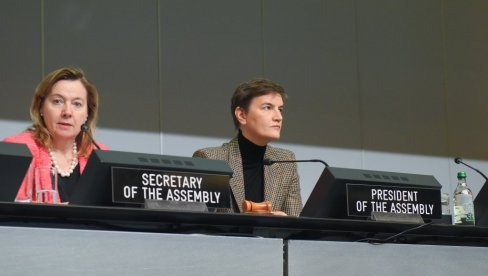 BRNABIĆ POSLE PREDSEDAVANJA U ŽENEVI: Ovo je bila velika čast za mene, ali i za Srbiju