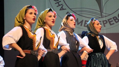 PROLEĆNI KONCERT ANSAMBLA NARODNIH IGARA I PESAMA SMEDEREVO, SA GOSTIMA IZ POŽAREVCA I POLJANE Metohija i Levač, pa Šumadija i Pir PROLEĆNI KONCERT ANSAMBLA NARODNIH IGARA I PESAMA SMEDEREVO, SA GOSTIMA IZ POŽAREVCA I POLJANE Metohija i Levač, pa Šumadija i Pir