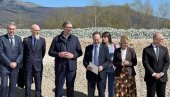 VUČIĆ OBIŠAO RADOVE: Pruga Niš–Dimitrovgrad biće završena do kraja 2027 - od Pirota do Beograda stizaće se za tri sata (VIDEO)