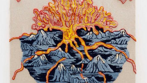 IGRA VUNOM KOJA GREJE I GREBE: Radovi Brankice Žilović, u galeriji Novembar IGRA VUNOM KOJA GREJE I GREBE: Radovi Brankice Žilović, u galeriji Novembar