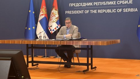 VUČIĆ O TRI RAZLOGA PRITSIKA NA SRBIJU: Hoće da sklone pitanje Kosova kao potencijalni kec u rukavu Vladimira Putina