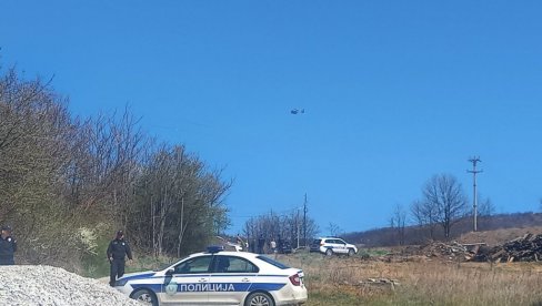 HELIKOPTERI NADLEĆU BANJSKO POLJE: Nadgledanje terena na mestu gde je nestala mala Danka (FOTO/VIDEO)