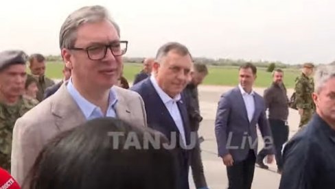 VUČIĆ: Sledeći put će vojska dobiti naređenje da sruši letelicu, da vidimo čija je