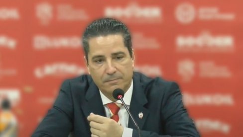 ŠOU NA KONFERENCIJI ZVEZDE: Sferopulos trljao prste kao da broji pare, a evo i zašto! ŠOU NA KONFERENCIJI ZVEZDE: Sferopulos trljao prste kao da broji pare, a evo i zašto!