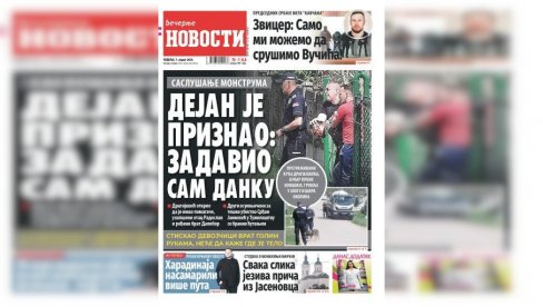 NEDELJNE “VEČERNJE NOVOSTI” DONOSE: Kriza morala na srpskim univerzitetima; Priština gradi lažnu istoriju