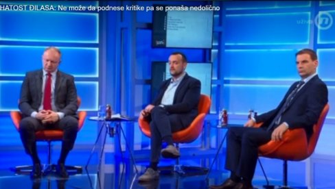 BAHATOST ĐILASA: Ne može da podnese kritike pa se ponaša nedolično (VIDEO) BAHATOST ĐILASA: Ne može da podnese kritike pa se ponaša nedolično (VIDEO)