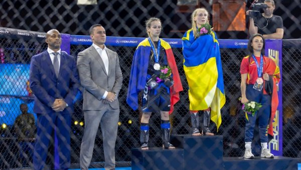 УКРАЈИНЦИ ДОМИНИРАЛИ У БЕОГРАДУ: Србима осам медаља на Европском првенству у ММА УКРАЈИНЦИ ДОМИНИРАЛИ У БЕОГРАДУ: Србима осам медаља на Европском првенству у ММА