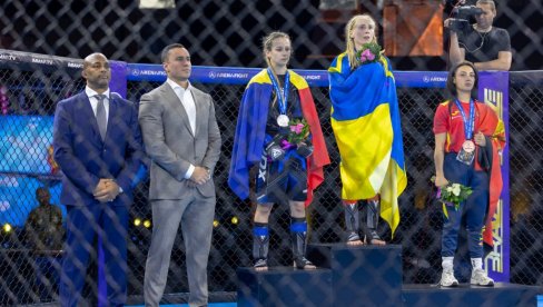 UKRAJINCI DOMINIRALI U BEOGRADU: Srbima osam medalja na Evropskom prvenstvu u MMA UKRAJINCI DOMINIRALI U BEOGRADU: Srbima osam medalja na Evropskom prvenstvu u MMA