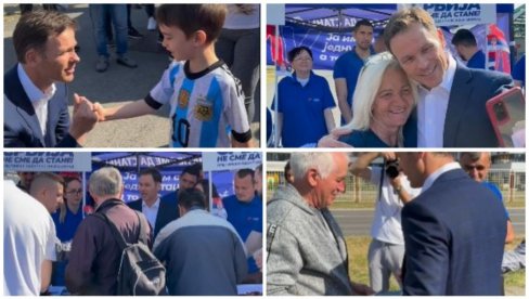 MINISTAR MALI SA GRAĐANIMA U BLOKU 44: Uvek mi je drago kada vidim koliku podršku imamo - Beograd će nastaviti da se razvija (VIDEO) MINISTAR MALI SA GRAĐANIMA U BLOKU 44: Uvek mi je drago kada vidim koliku podršku imamo - Beograd će nastaviti da se razvija (VIDEO)