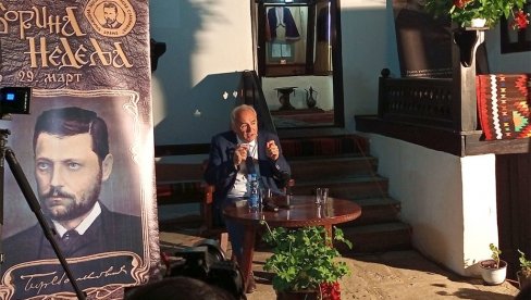 SVETI SAVA NA VRHU SRPSKOG KULTURNOG OBRASCA: Milo Lompar na 58. Borinoj nedelji SVETI SAVA NA VRHU SRPSKOG KULTURNOG OBRASCA: Milo Lompar na 58. Borinoj nedelji