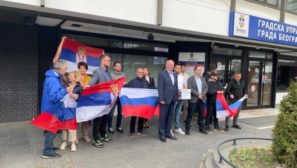 СРБИ И РУСИ БРАЋА ЗАВУЕК: Руска странка предала изборну листу СРБИ И РУСИ БРАЋА ЗАВУЕК: Руска странка предала изборну листу