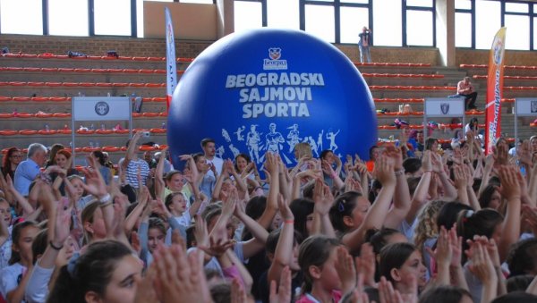 СПРЕМА СЕ НОВИ СПЕКТАКЛ: Почели Сајмови спорта у Београду СПРЕМА СЕ НОВИ СПЕКТАКЛ: Почели Сајмови спорта у Београду