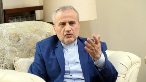 TEHERAN SPREMAN DA SNAŽNO UZVRATI IZRAELU: Ambasador Irana u Beogradu Rašid Hasanpur Baeiza Novosti - Bliski istok je bure baruta