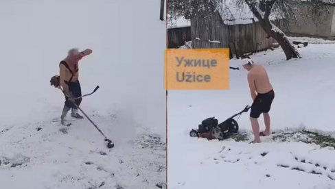 U Užicu pao sneg, a ludnica je - tek onda počela (VIDEO) U Užicu pao sneg, a ludnica je - tek onda počela (VIDEO)