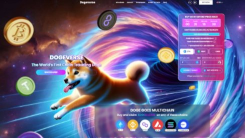 DOGEVERSE PRIKUPLJA 250.000 DOLARA ZA MINUT - Hoće li ovaj novi koin eksplodirati? DOGEVERSE PRIKUPLJA 250.000 DOLARA ZA MINUT - Hoće li ovaj novi koin eksplodirati?