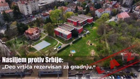 TVRDILI DA GRAD BEOGRAD UZIMA ZEMLJIŠTE OD VRTIĆA: Građani demantovali još jednu gnusnu laž Srbije protiv nasilja (VIDEO) TVRDILI DA GRAD BEOGRAD UZIMA ZEMLJIŠTE OD VRTIĆA: Građani demantovali još jednu gnusnu laž Srbije protiv nasilja (VIDEO)