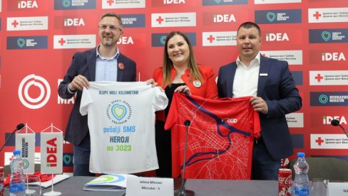 IDEA potpisala trogodišnji ugovor sa Beogradskim maratonom i najavila donaciju defibrilatora Crvenom krstu Beograd