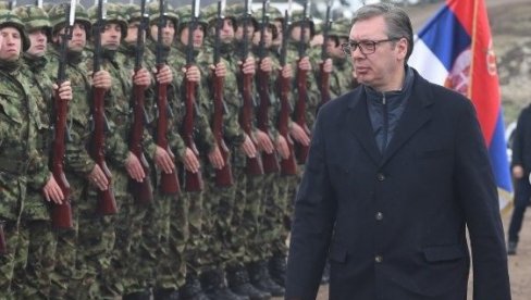TU LEŽE KORENI DUBOKE POVEZANOSTI NAŠEG NARODA I VOJSKE: Vučić čestitao Dan Vojske Srbije TU LEŽE KORENI DUBOKE POVEZANOSTI NAŠEG NARODA I VOJSKE: Vučić čestitao Dan Vojske Srbije