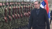 TU LEŽE KORENI DUBOKE POVEZANOSTI NAŠEG NARODA I VOJSKE: Vučić čestitao Dan Vojske Srbije