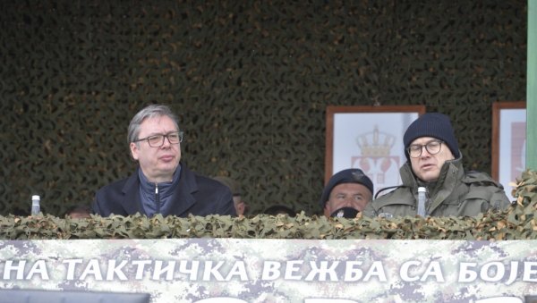 ВУЧИЋ О ВЕЖБИ ВИХОР 2024: Променила су се времена и начина ратовања, али данас смо показали много већу снагу ВУЧИЋ О ВЕЖБИ ВИХОР 2024: Променила су се времена и начина ратовања, али данас смо показали много већу снагу