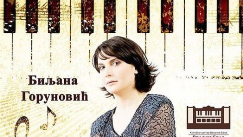 KLAVIRSKI RESITAL: Koncert u vrnjačkom Zamku kulture KLAVIRSKI RESITAL: Koncert u vrnjačkom Zamku kulture