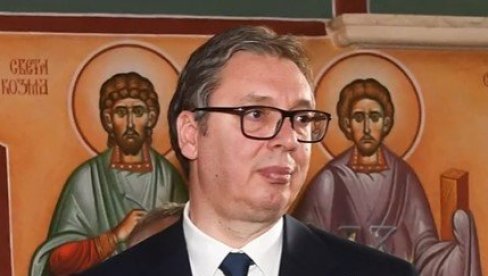 UJEDINJENI, POKAZAĆEMO SVETU KAKO SE BORI ZA SVOJU DRŽAVU Vučić sumirao aktivnosti tokom nedelje: Sačuvaćemo obraz srpskog naroda (VIDEO) UJEDINJENI, POKAZAĆEMO SVETU KAKO SE BORI ZA SVOJU DRŽAVU Vučić sumirao aktivnosti tokom nedelje: Sačuvaćemo obraz srpskog naroda (VIDEO)