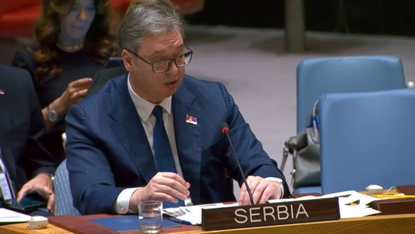 КУРТИ ЈЕ ОСТАО ВЕРАН ВЕЛИКОЈ АЛБАНИЈИ: Вучић јасан - Уместо да буде санкционисан, лидер лажне државе је стално награђиван КУРТИ ЈЕ ОСТАО ВЕРАН ВЕЛИКОЈ АЛБАНИЈИ: Вучић јасан - Уместо да буде санкционисан, лидер лажне државе је стално награђиван