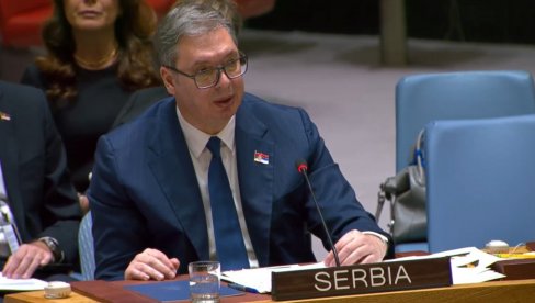 ŠOVINISTIČKA AGENDA VELIKE ALBANIJE: Vučić u SB UN - Kurti ostao posvećen hegemonističkim idejama