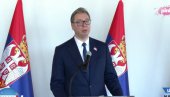 SRBIJA NE PRIHVATA ULTIMATUME VELIKIH SILA: Vučić u NJujorku o Rezoluciji o Srebrenici SRBIJA NE PRIHVATA ULTIMATUME VELIKIH SILA: Vučić u NJujorku o Rezoluciji o Srebrenici