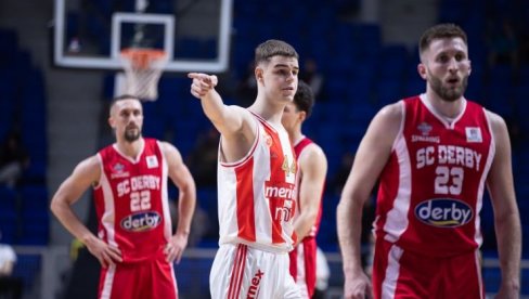 ZVEZDA GRABI KA FINALU ABA LIGE! Crveno-beli u Podgorici zakazali srpski derbi u polufinalu ZVEZDA GRABI KA FINALU ABA LIGE! Crveno-beli u Podgorici zakazali srpski derbi u polufinalu