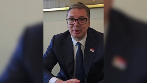 SNAŽNA PORUKA VUČIĆA IZ NJUJORKA: Naša borba nikada neće prestati... Pobediće Srbija! (VIDEO) SNAŽNA PORUKA VUČIĆA IZ NJUJORKA: Naša borba nikada neće prestati... Pobediće Srbija! (VIDEO)