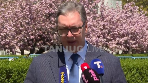 УВЕРЕН САМ ДА ЋЕ КИНА КАО ПРИЈАТЕЉ ДА ПОМОГНЕ Вучић из Њујорка: Немојте да потцењујемо нашу земљу УВЕРЕН САМ ДА ЋЕ КИНА КАО ПРИЈАТЕЉ ДА ПОМОГНЕ Вучић из Њујорка: Немојте да потцењујемо нашу земљу