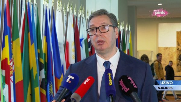 ЗНАЈУ ДА ТО НИЈЕ ФЕР, АЛИ МОРАЈУ ЗБОГ ВЕРЕ: Вучић - Неке земље само што не заплачу због тога што ће гласати за резолуцију ЗНАЈУ ДА ТО НИЈЕ ФЕР, АЛИ МОРАЈУ ЗБОГ ВЕРЕ: Вучић - Неке земље само што не заплачу због тога што ће гласати за резолуцију
