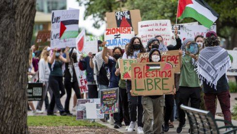 HAPŠENJE STUDENATA: Američka policija hapsila studente u Teksasu i Kaliforniji koji su protestvovali protiv rata u Gazi