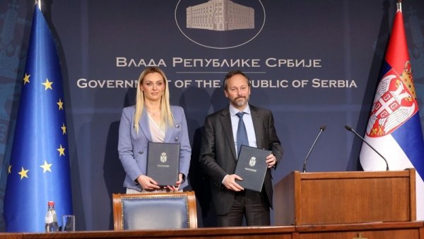 УГОВОРЕНИ ИЗНОС РАДОВА ЈЕ 12,4 МИЛИОНА ЕВРА: Потписан Уговор за изградњу система за пречишћавање отпадних вода у Сокобањи УГОВОРЕНИ ИЗНОС РАДОВА ЈЕ 12,4 МИЛИОНА ЕВРА: Потписан Уговор за изградњу система за пречишћавање отпадних вода у Сокобањи